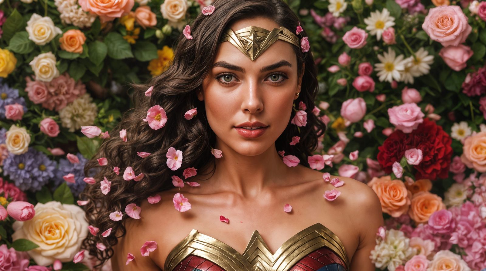 Wonder Woman Celebrates Galentine's Day in Style