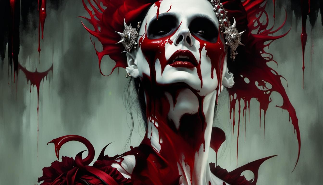 Elizabeth Bathory's Bloodbath: Gothic Horror Masterpiece