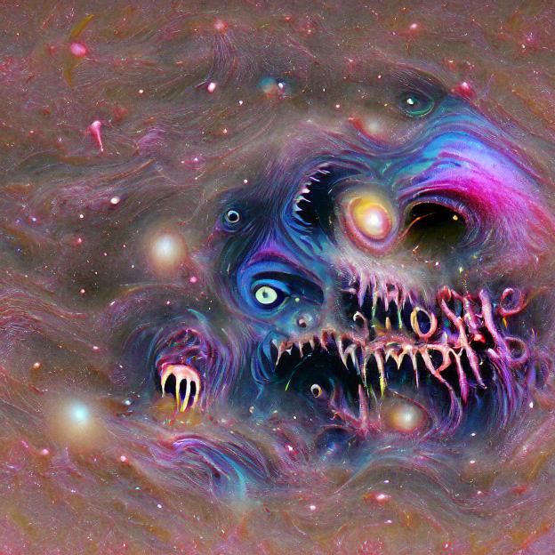 Cosmic Horror Image Generated by AI