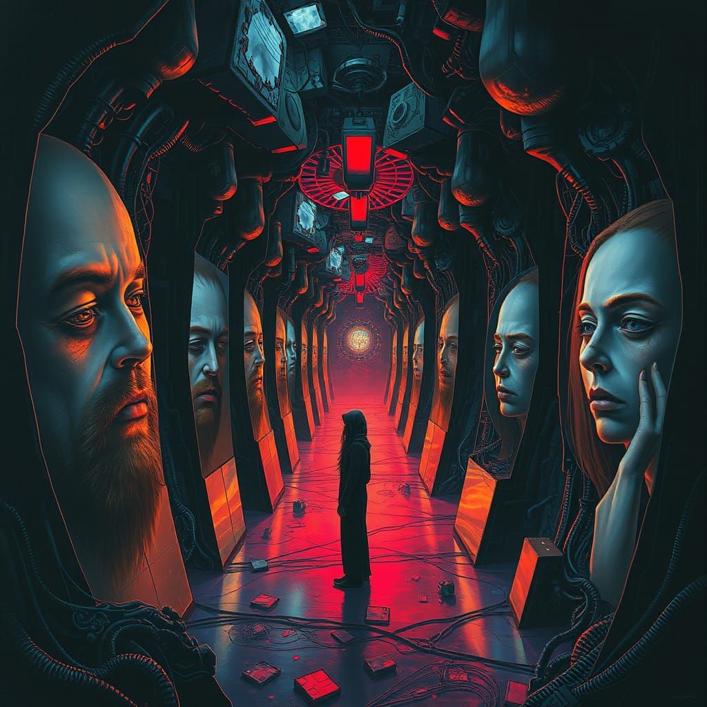 Lost in a Maze of Shattered Reflections