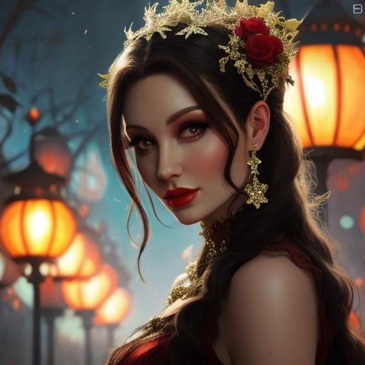 AI Generated Image of a Cherub