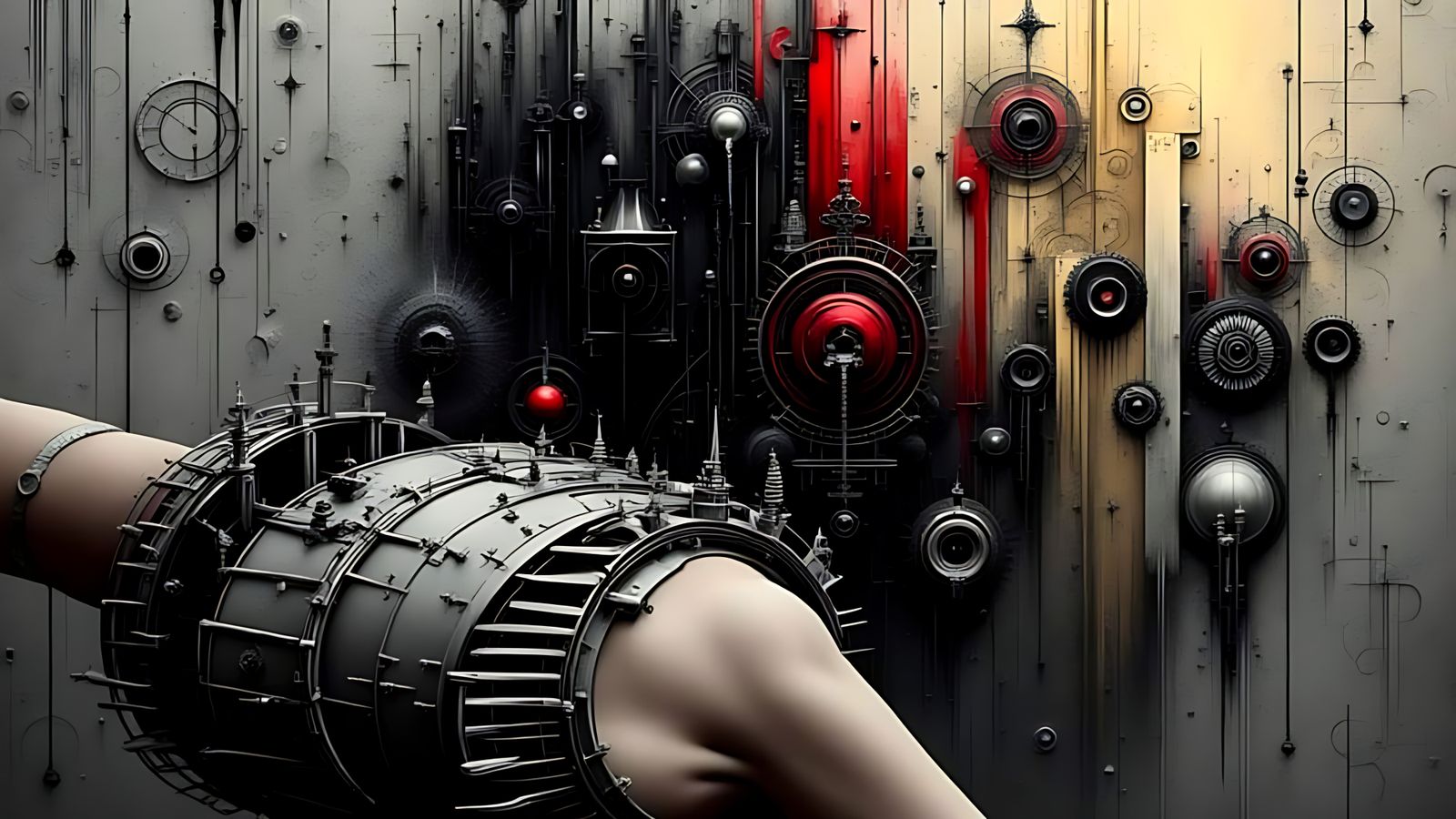 Something strangely beautiful, abstract, and surreal . . .