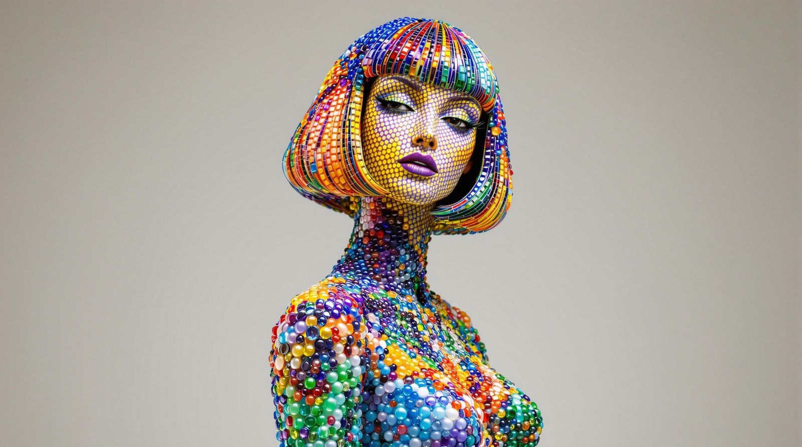 Woman of Beads 2