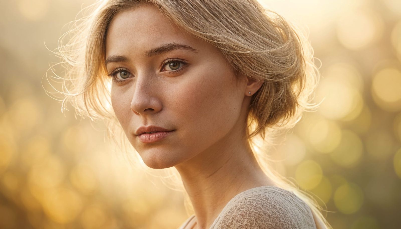 Serene Emptiness: A Surrealist Portrait