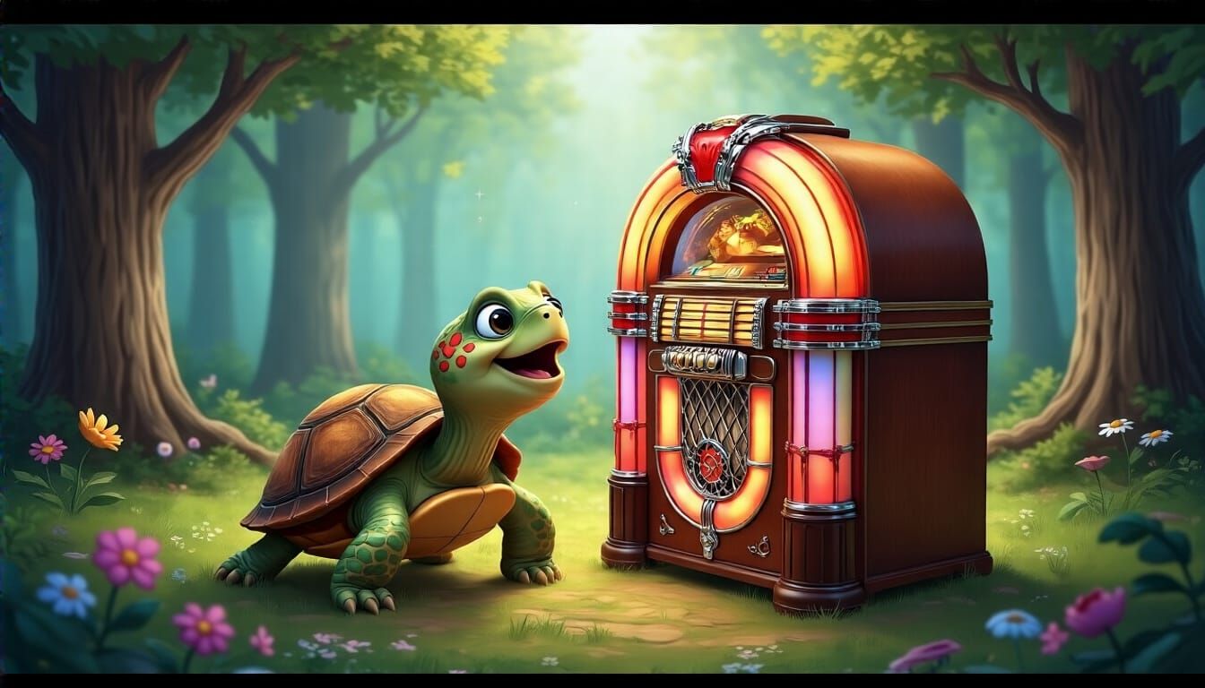 Singing Turtle's Magical Jukebox