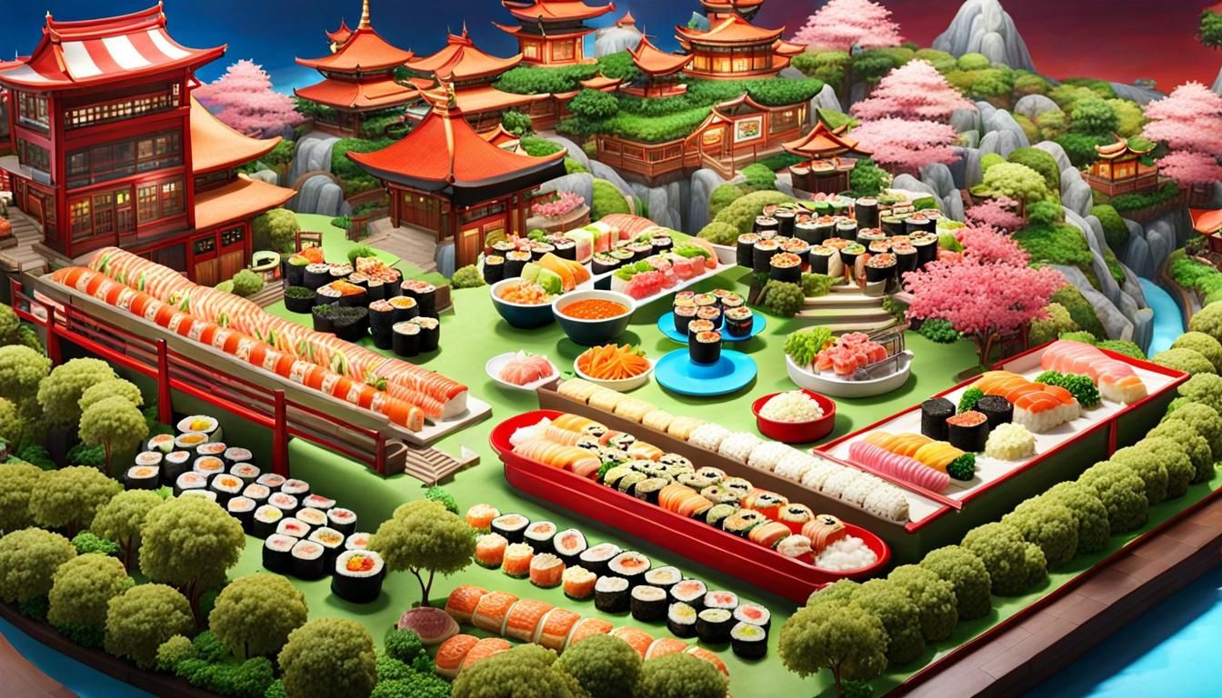 Sushi Theme Park: A Culinary Fantasy World