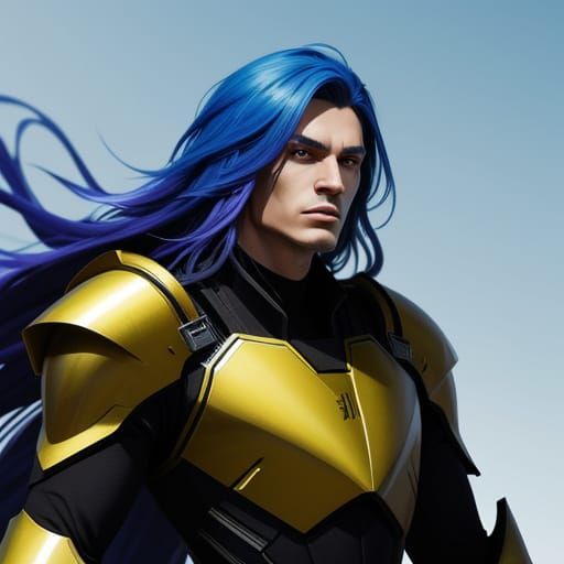 Freelancer in Sleek Armor Concept Art