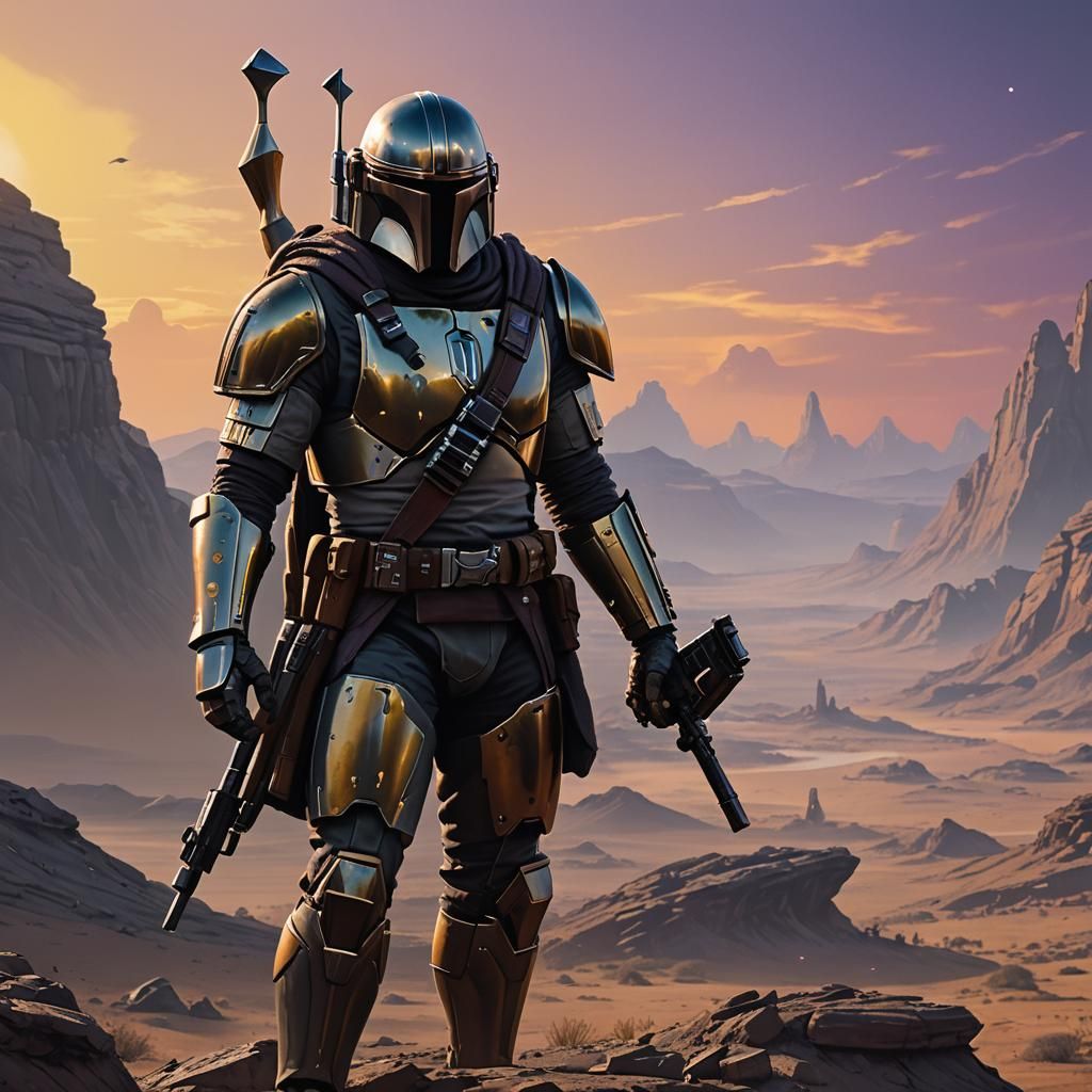 Mandalorian and Grogu: Dark Fantasy Concept Art