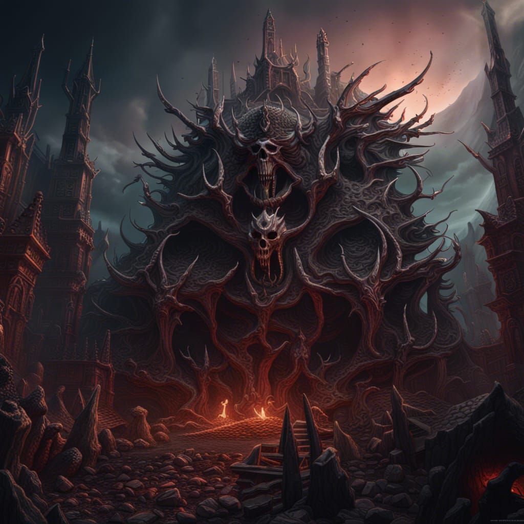 Death metal album cover