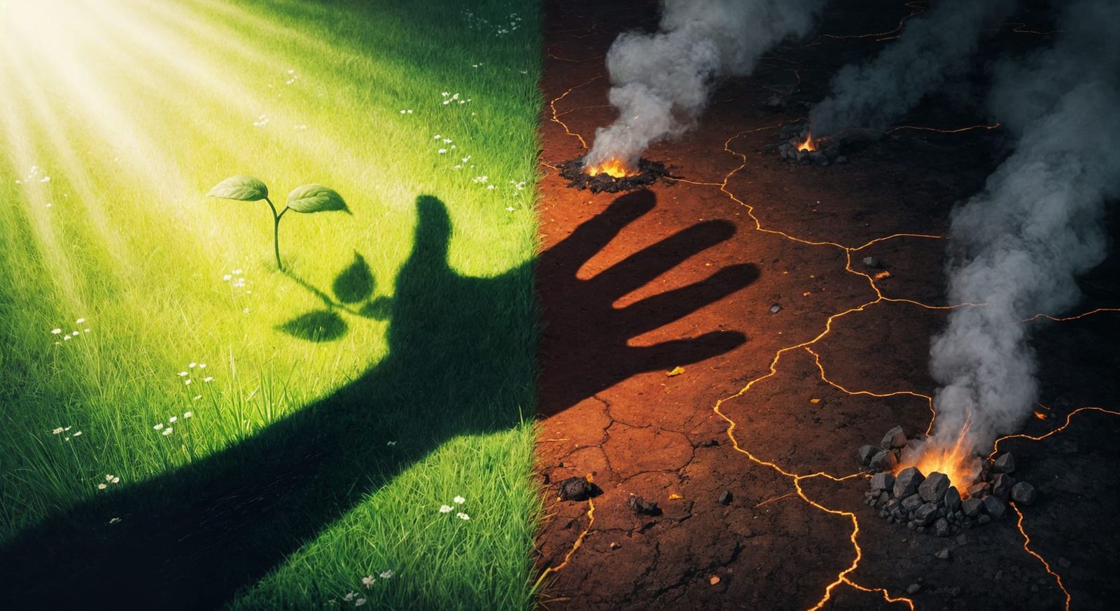 Creation and Destruction: A Symbolic Divide