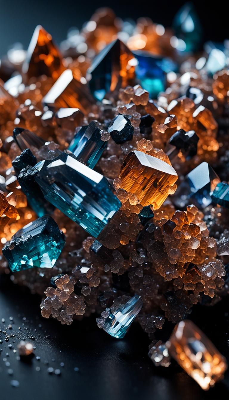 Crystal Cluster: Capturing Brilliance