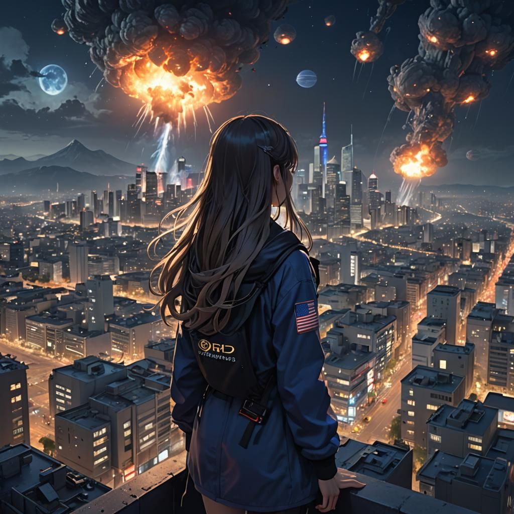 A City Invaded By Aliens