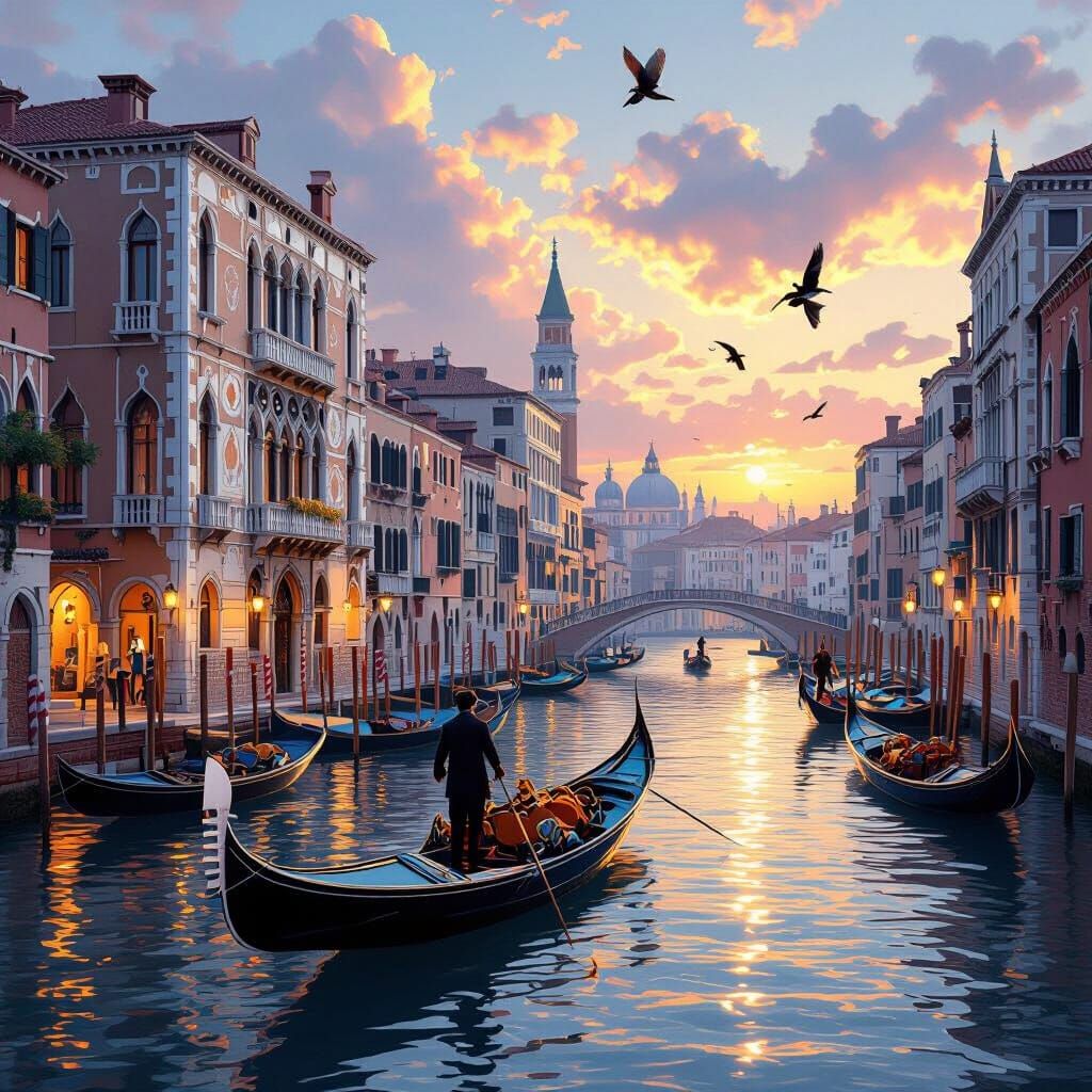 Dreamlike Venice Fantasy