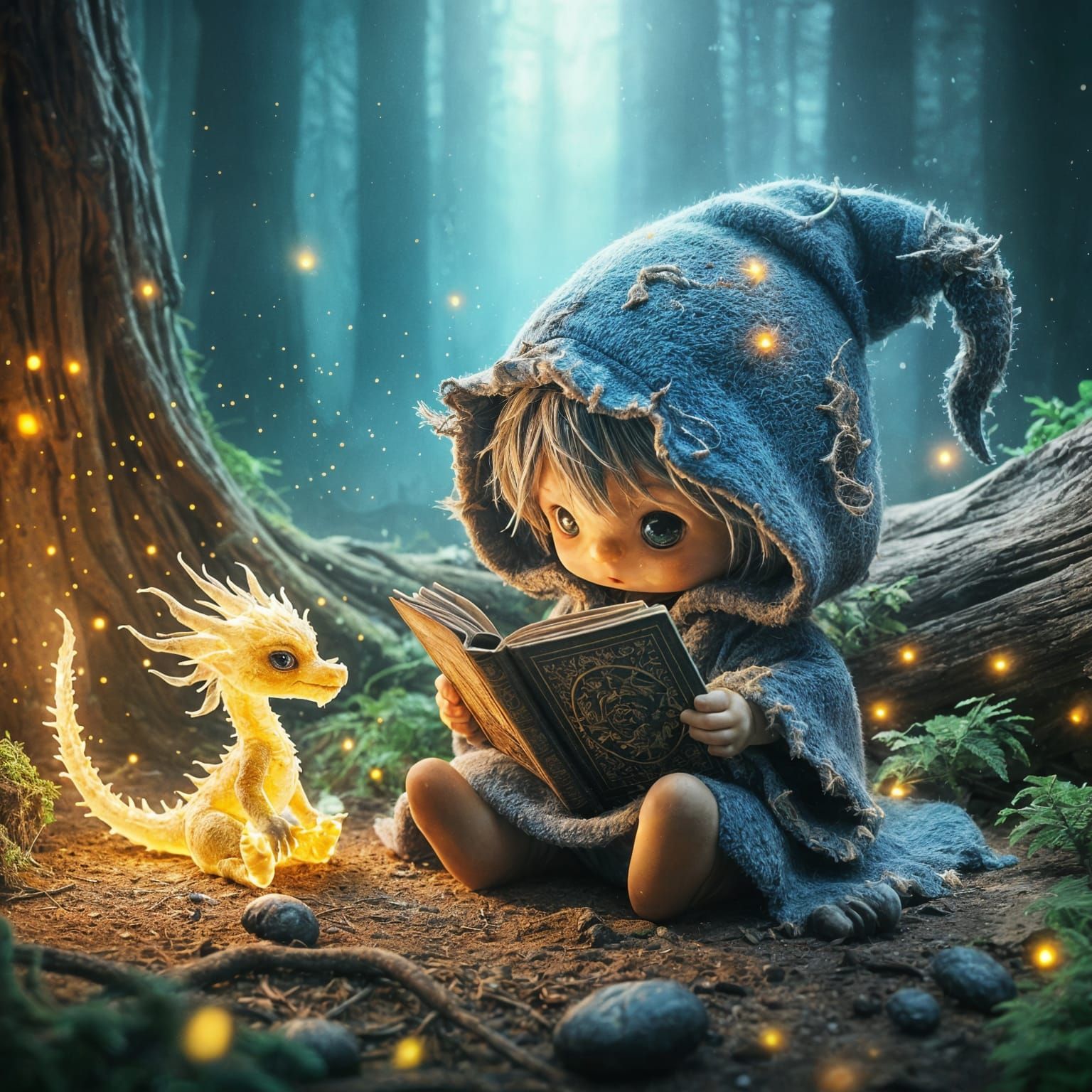 If someone tells you stories while you fall asleep, you can be happy...