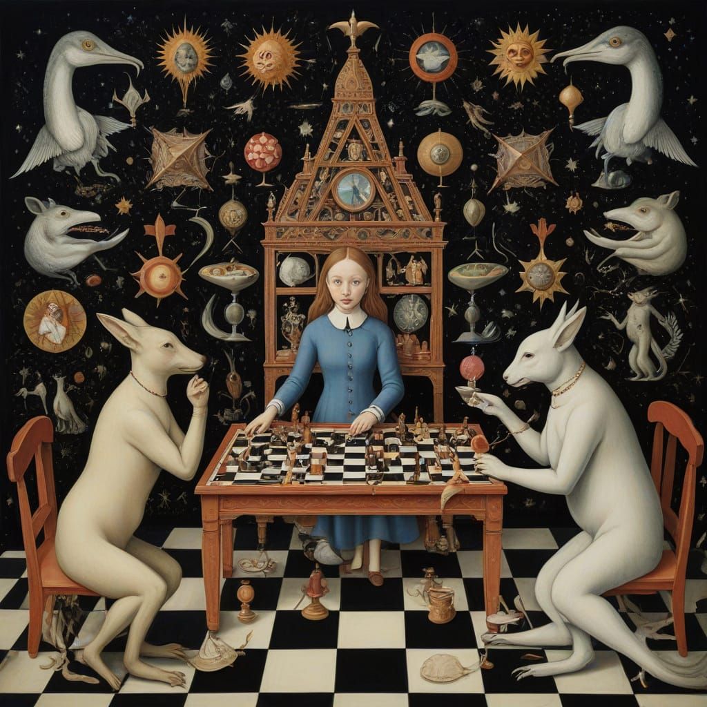 Psychedelic Utopia: Sacred Geometry in Bosch Style