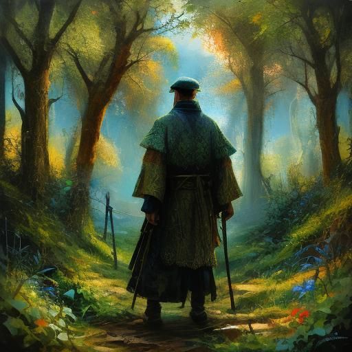 Ethereal Petrichor with Filigree and Sfumato