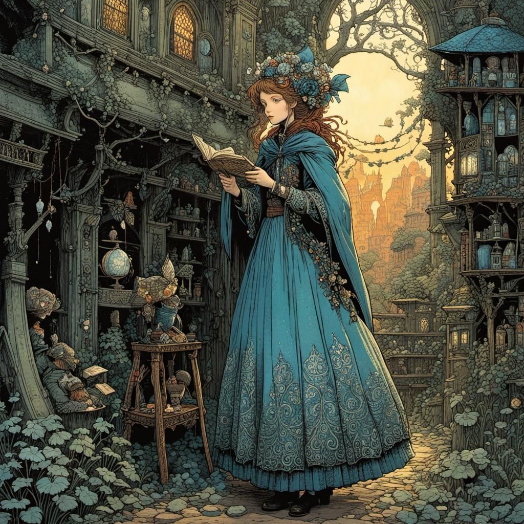 Intricate Illustration of Invisible Essence