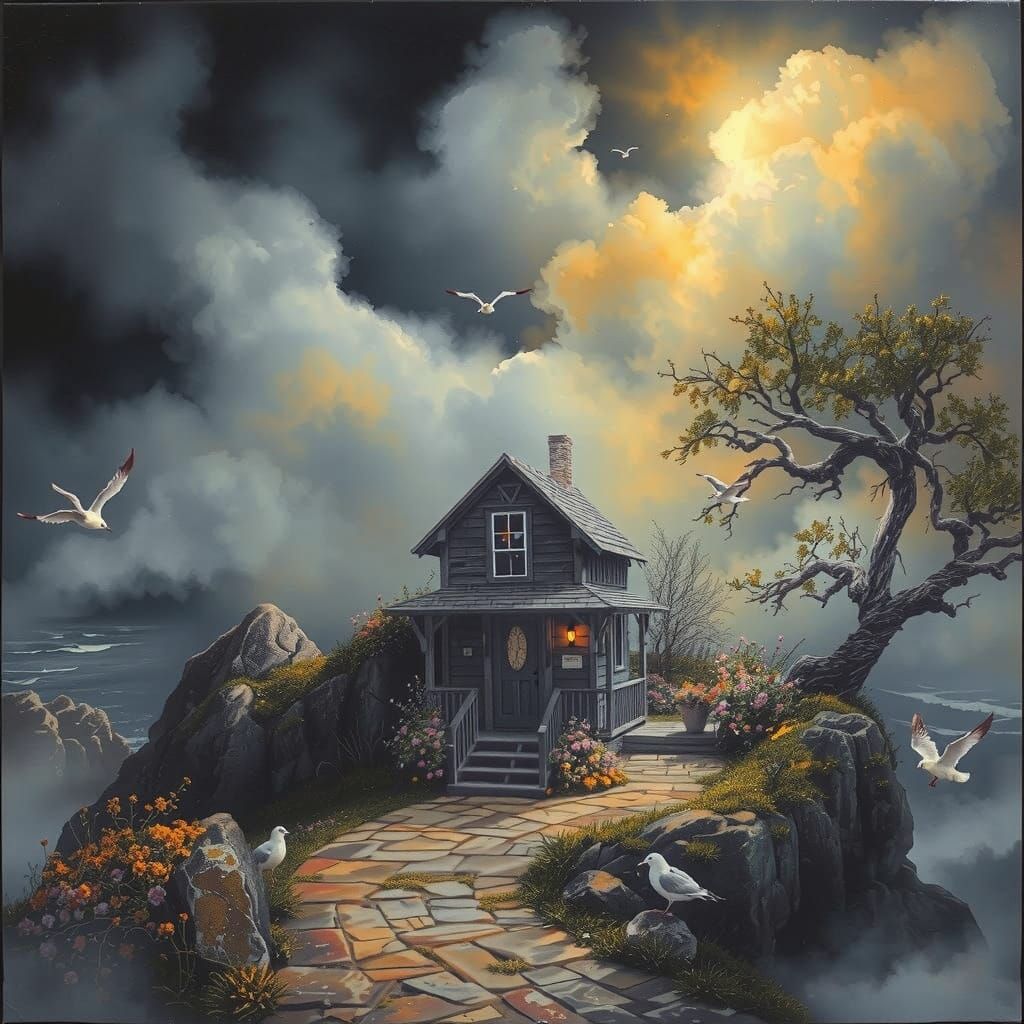 Moonlit Surf Shack on the Gold Coast