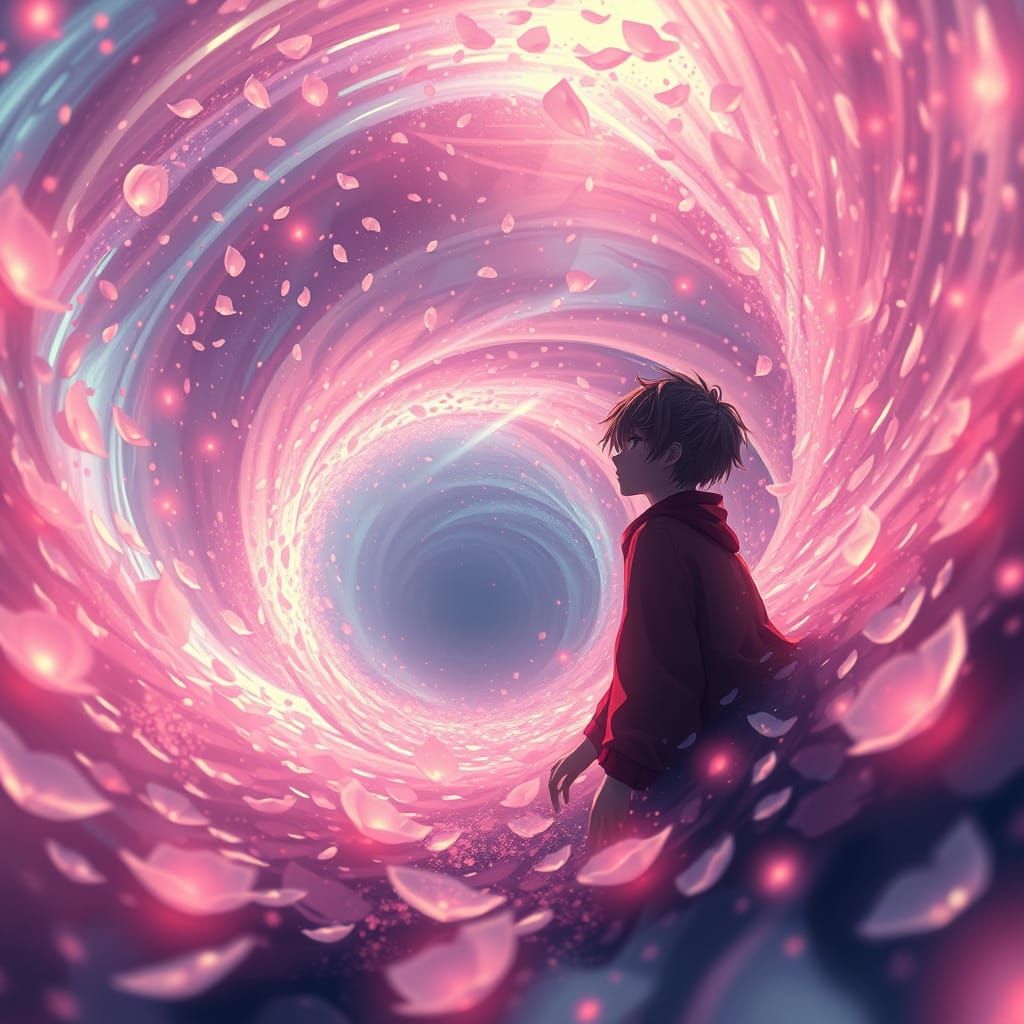 Ethereal Beauty in Hyper-Realistic Anime-Inspired Art
