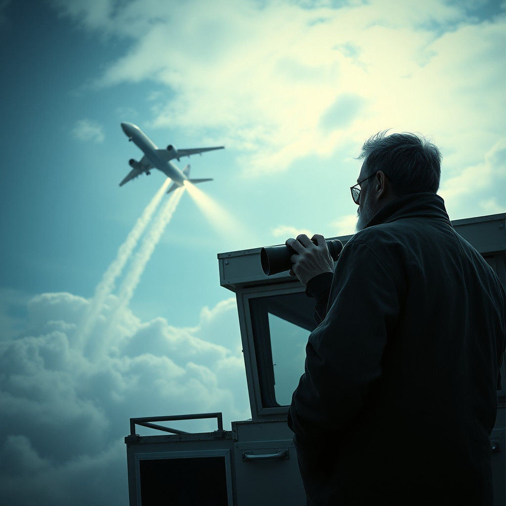 Disappearing Airliner: A Cinematic Mystery in the Sky
