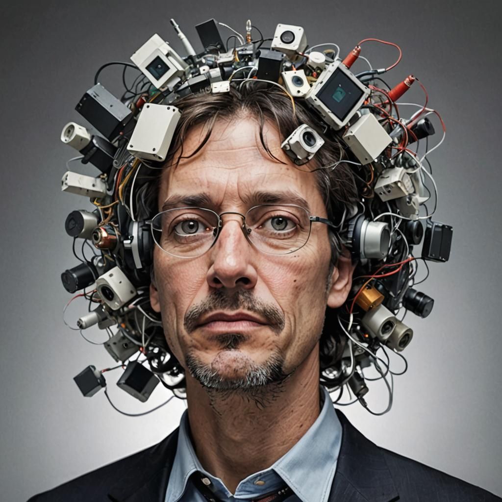 Cyberpunk Cityscape: Edge of Tech Revolution