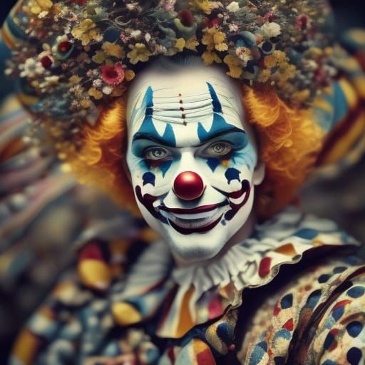 vintage clown