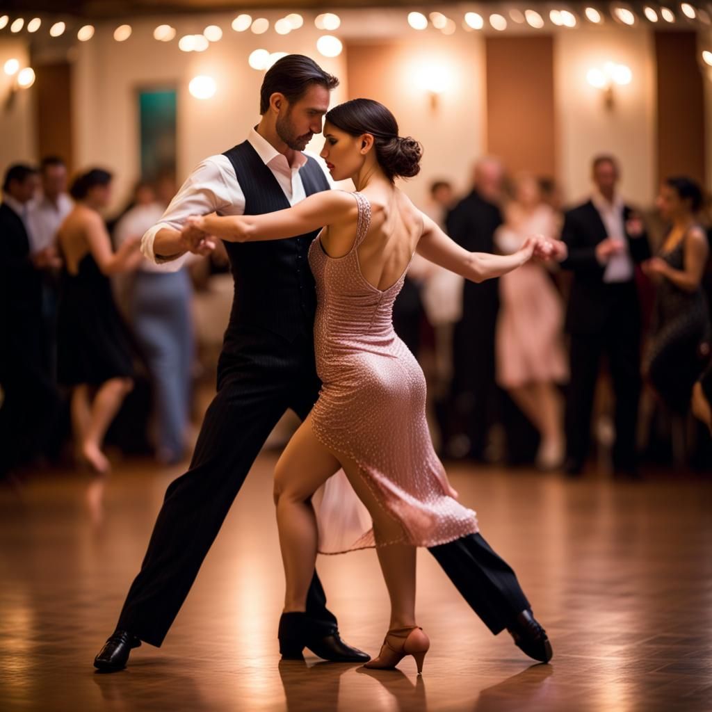 Passionate Argentine Tango Dance in Natural Light