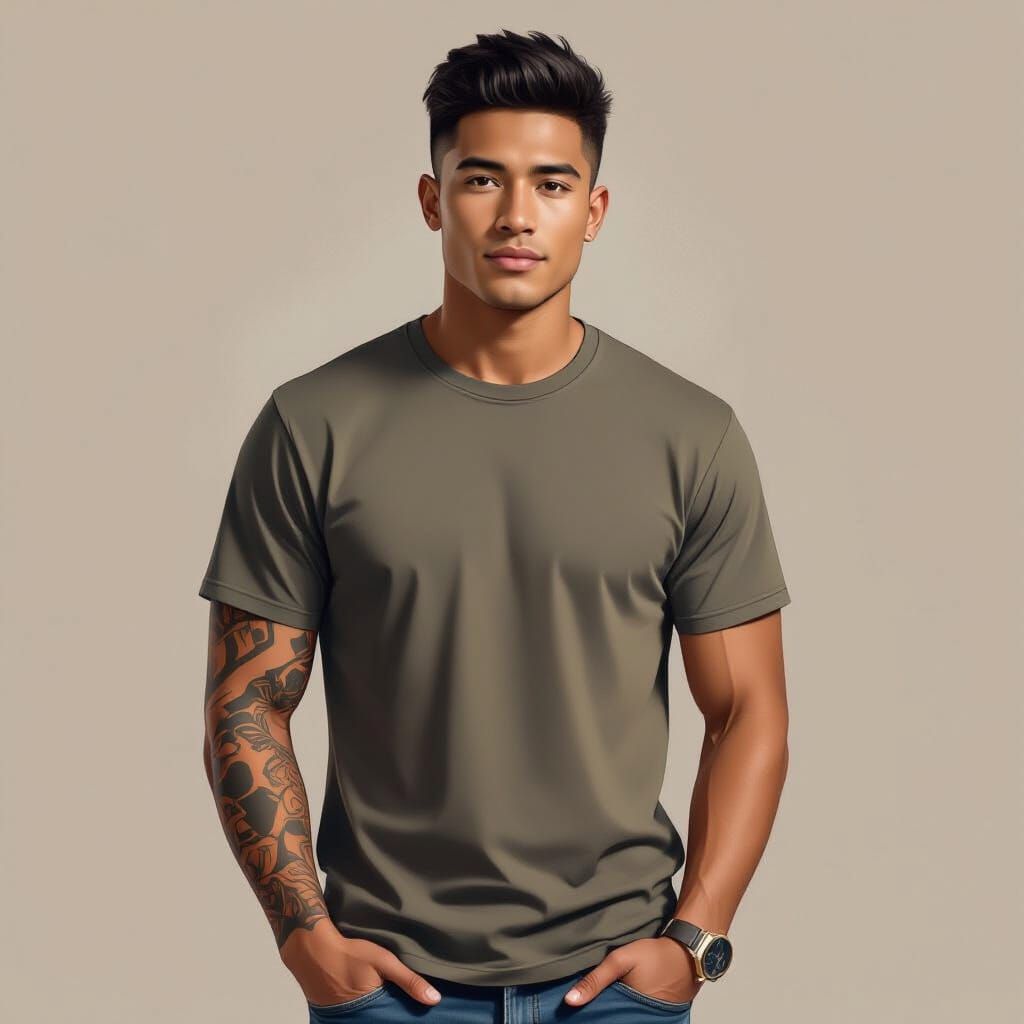 Dominican College Student with Forearm Tattoo