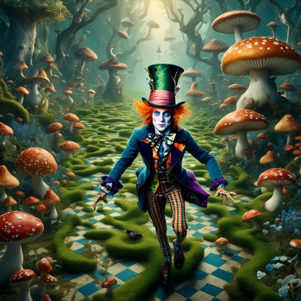 Alice in Wonderland: Mad Hatter's Magical Path