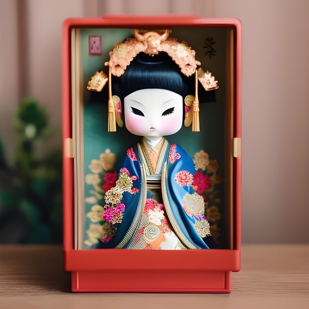 Precious toy in a box: Himeko, the Japanese doll