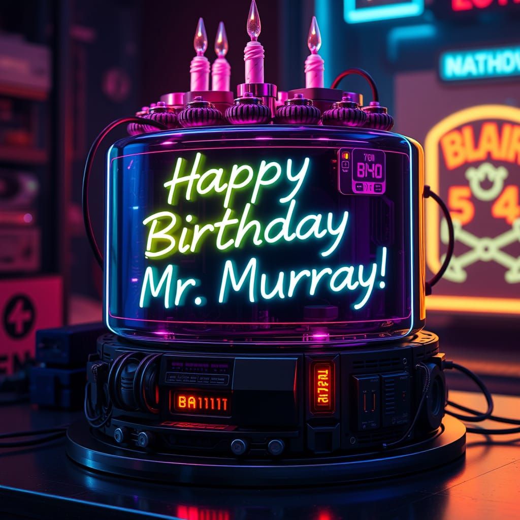 Happy Birthday Mr. Murray!