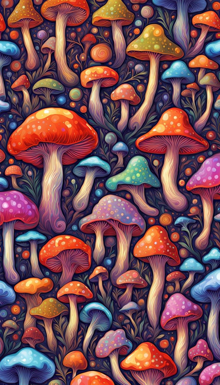 AI Visualizes Psilocybin Hallucinations in Photorealistic St...