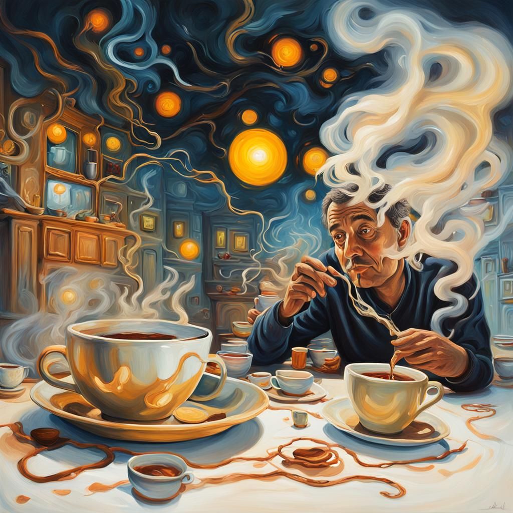 Cozy Surrealism: Warm Tones and Dreamlike Comfort