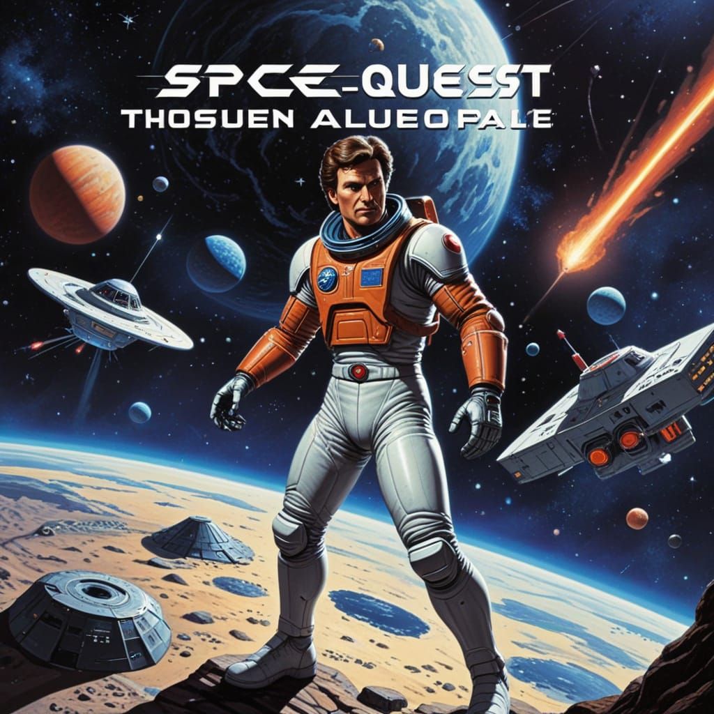 Space Quest's Roger Wilco AI Rendition