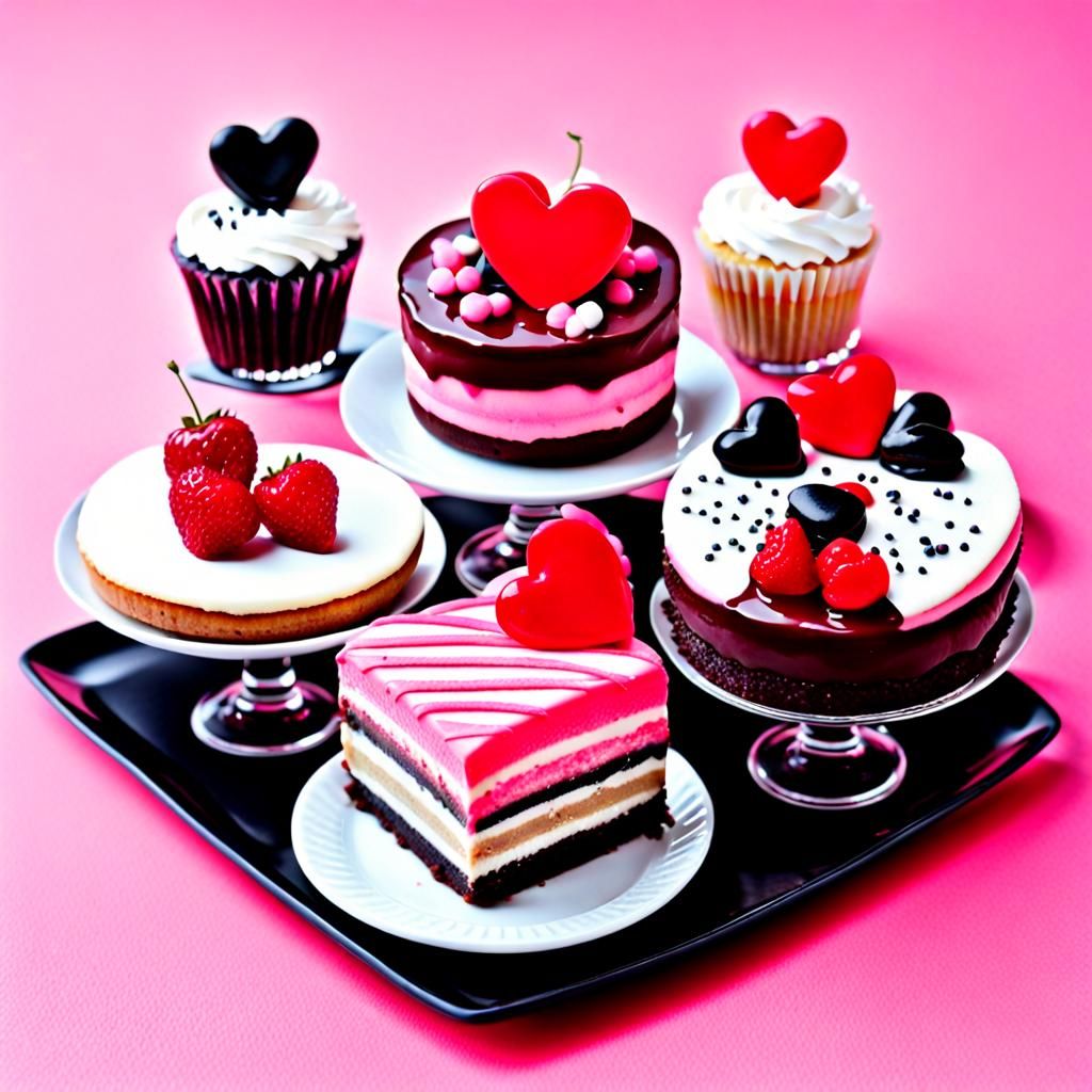 Sweets and Desserts Still Life for Fun Nights Out