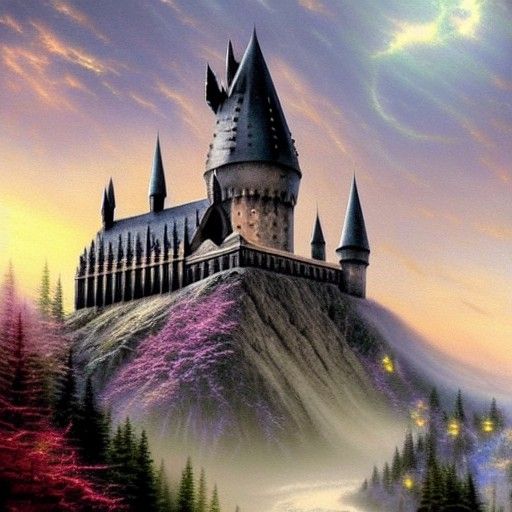 Ethereal Fantasy Scene in Hyperdetailed Mist