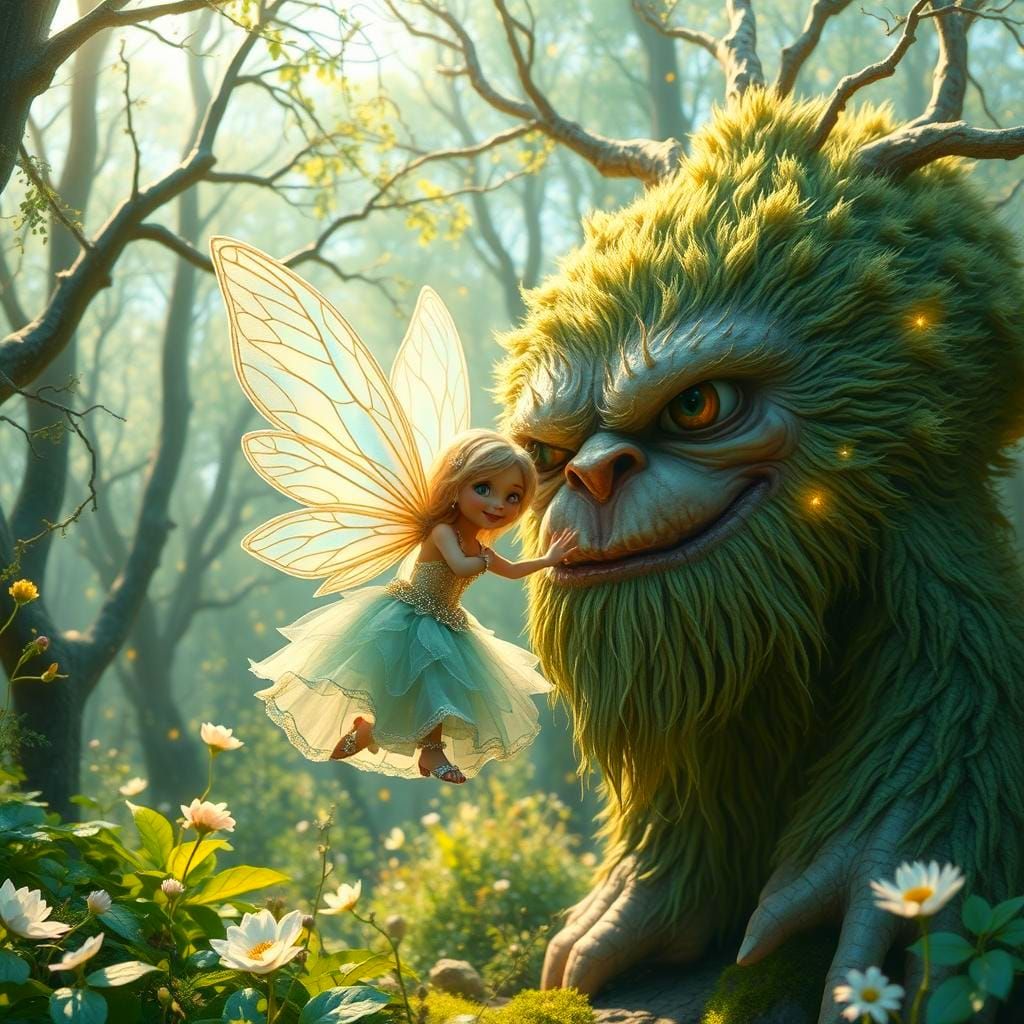 'Meet my new friend Woodybug!'