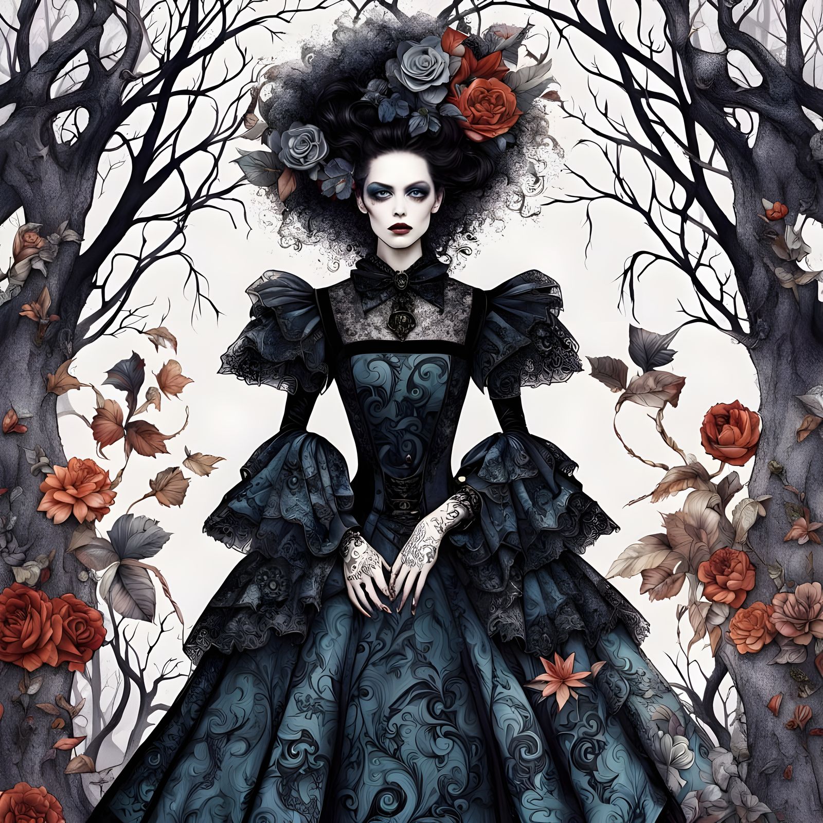 Supernatural Gentleman in Whimsical Fashion