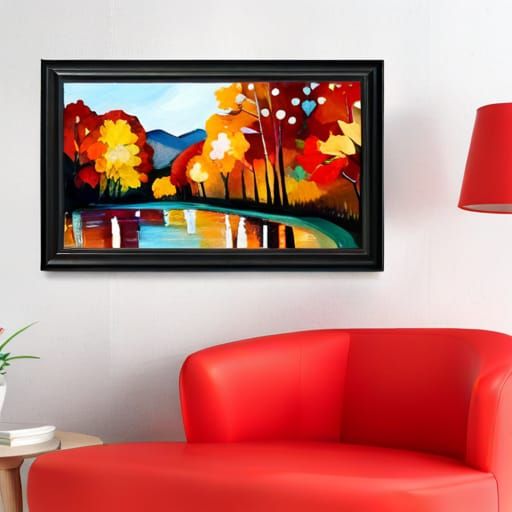 Cute Birds in Expressionist Neo-Impressionism Style