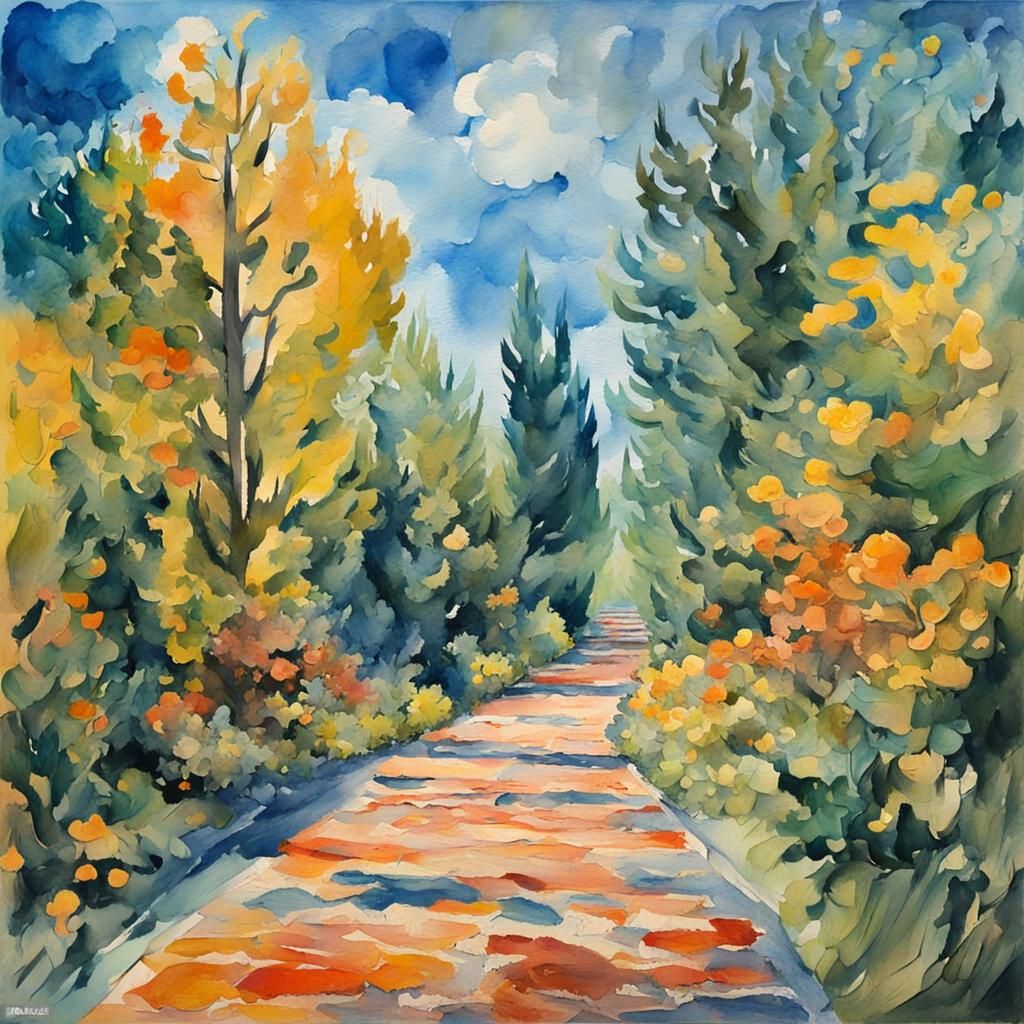 Impressionist Gouache Painting in 8k Resolution