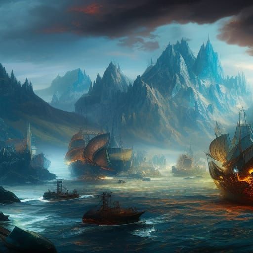 Fantastical Worms Devouring Chips Ahoy, Detailed Matte Paint...