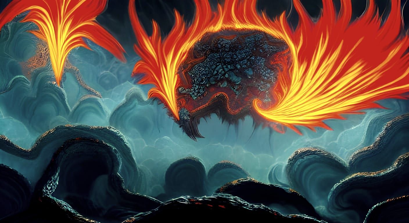 Phoenix Burns to Cinders in Eldritch Nest