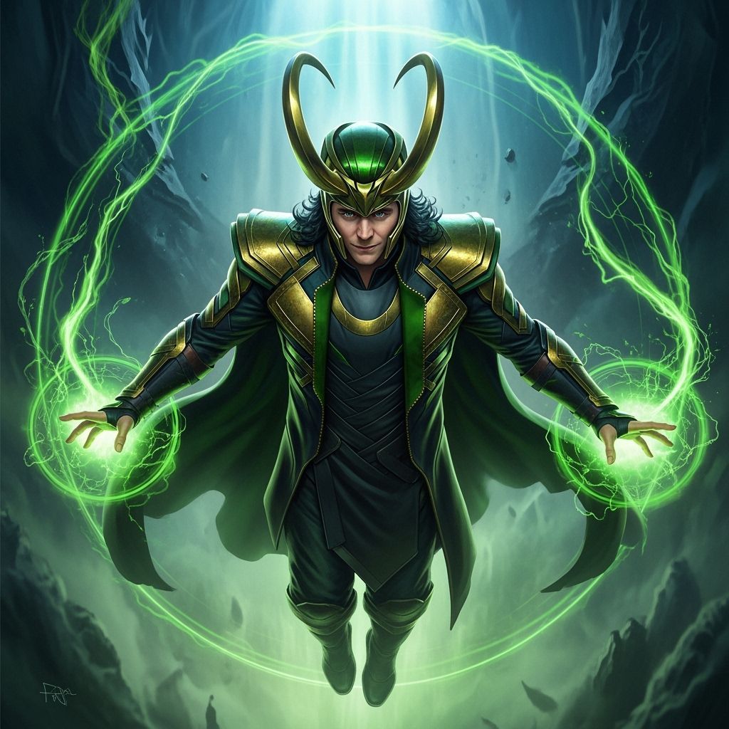 Loki of Asgard Concept Art