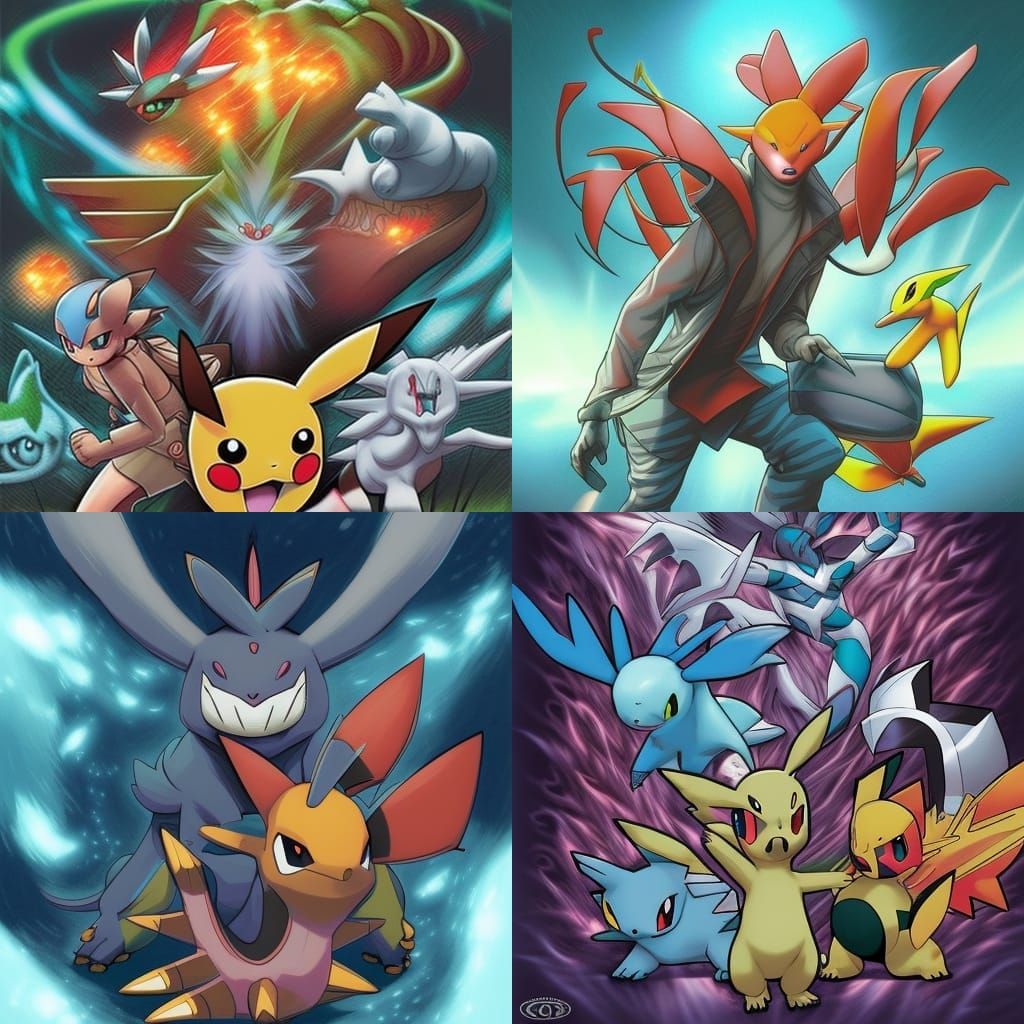 Pokemon Comic Book Art by Brooks and Mumford