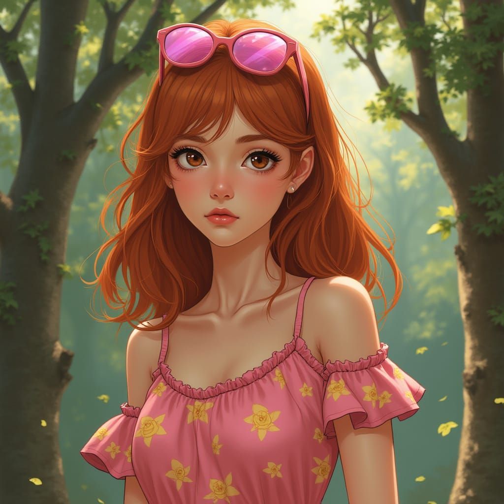 Sulky Teenage Girl Exudes Attitude in Moody Realism