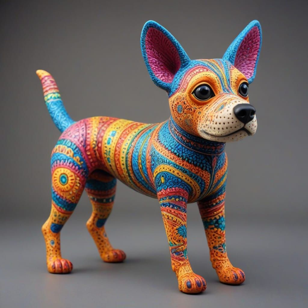 Colorful Alebrije: An Inverse Human-Dog Hybrid