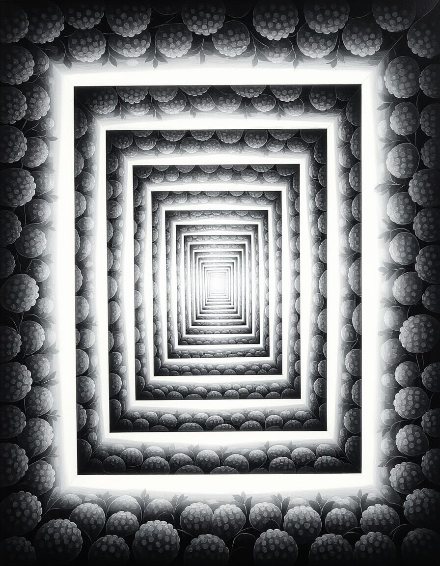 Neongray Hallucinating Vines That Shine