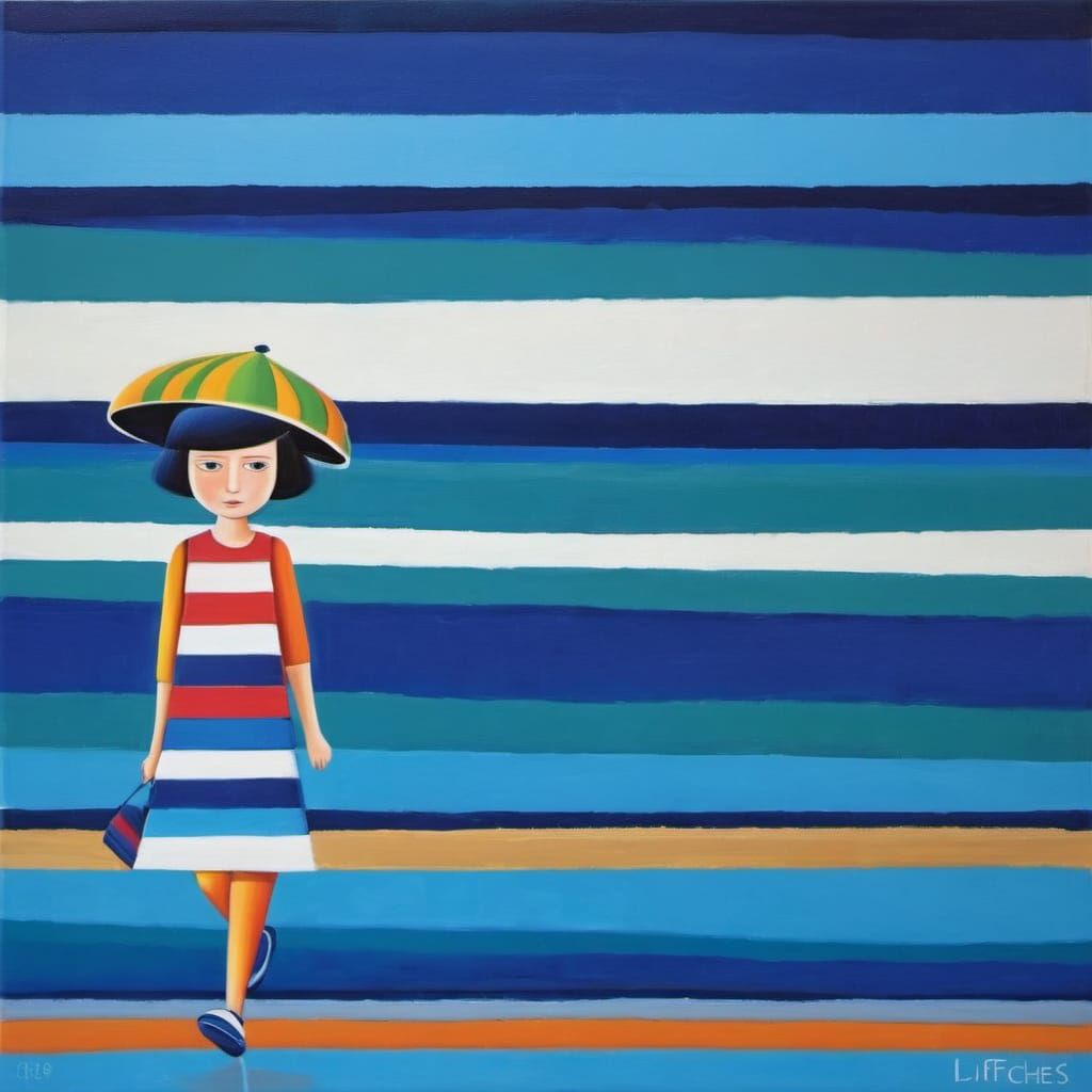 Abstract Geometric Patterns in Modern Art