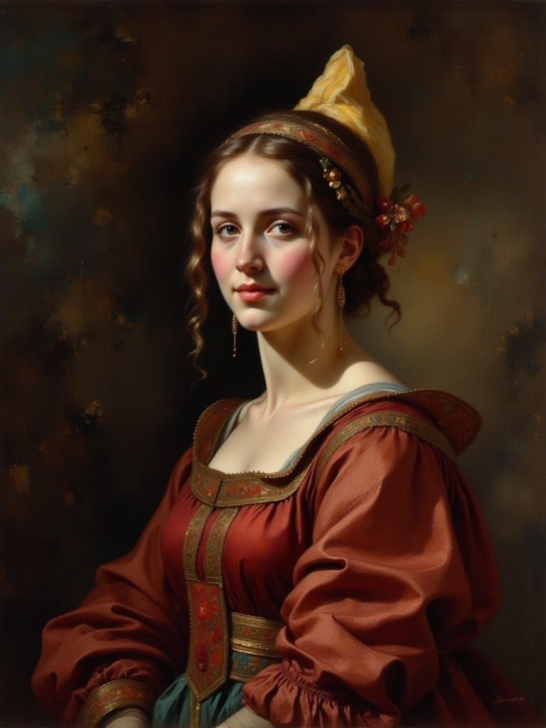 Rembrandt Style Painting