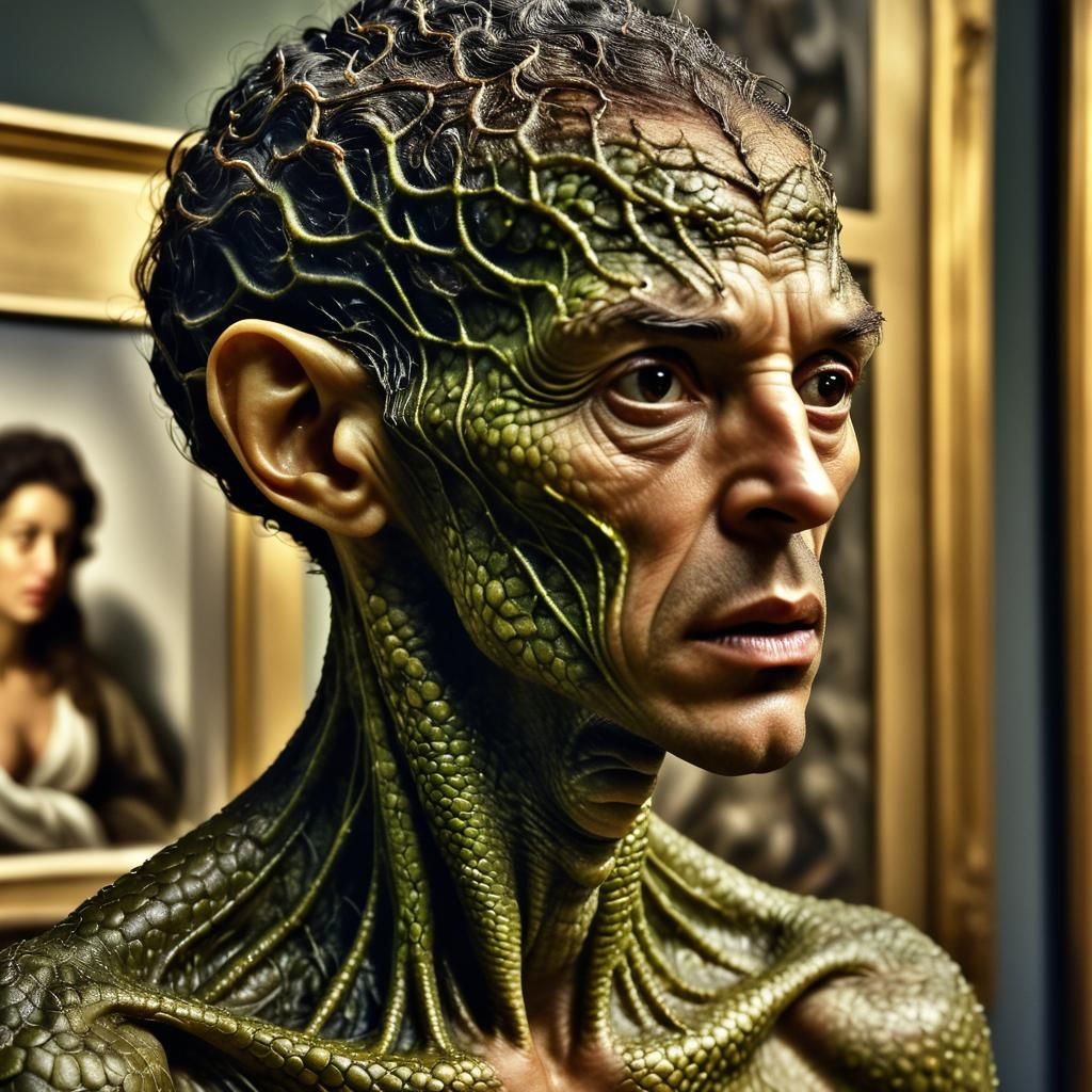 Museum Masterpieces: Hyperrealistic Party in Magical Realism